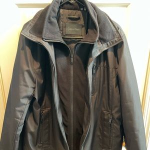 Mens Calvin Klein winter coat